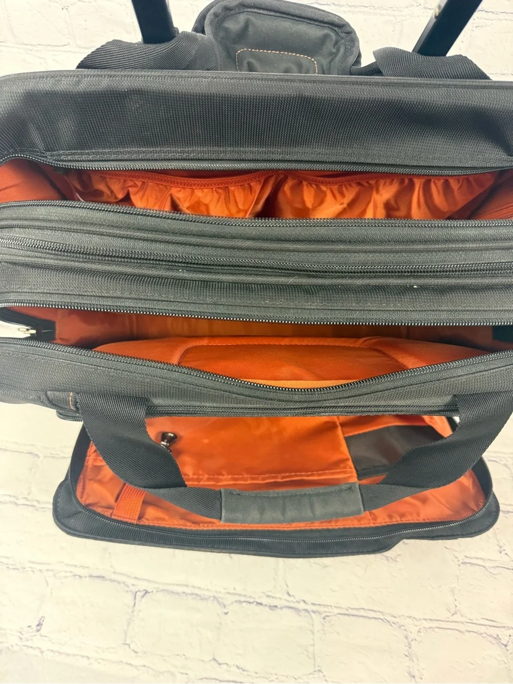 BRIGGS & RILEY Travelware Carry-on Laptop Rolling Black Travel Expandable Bag